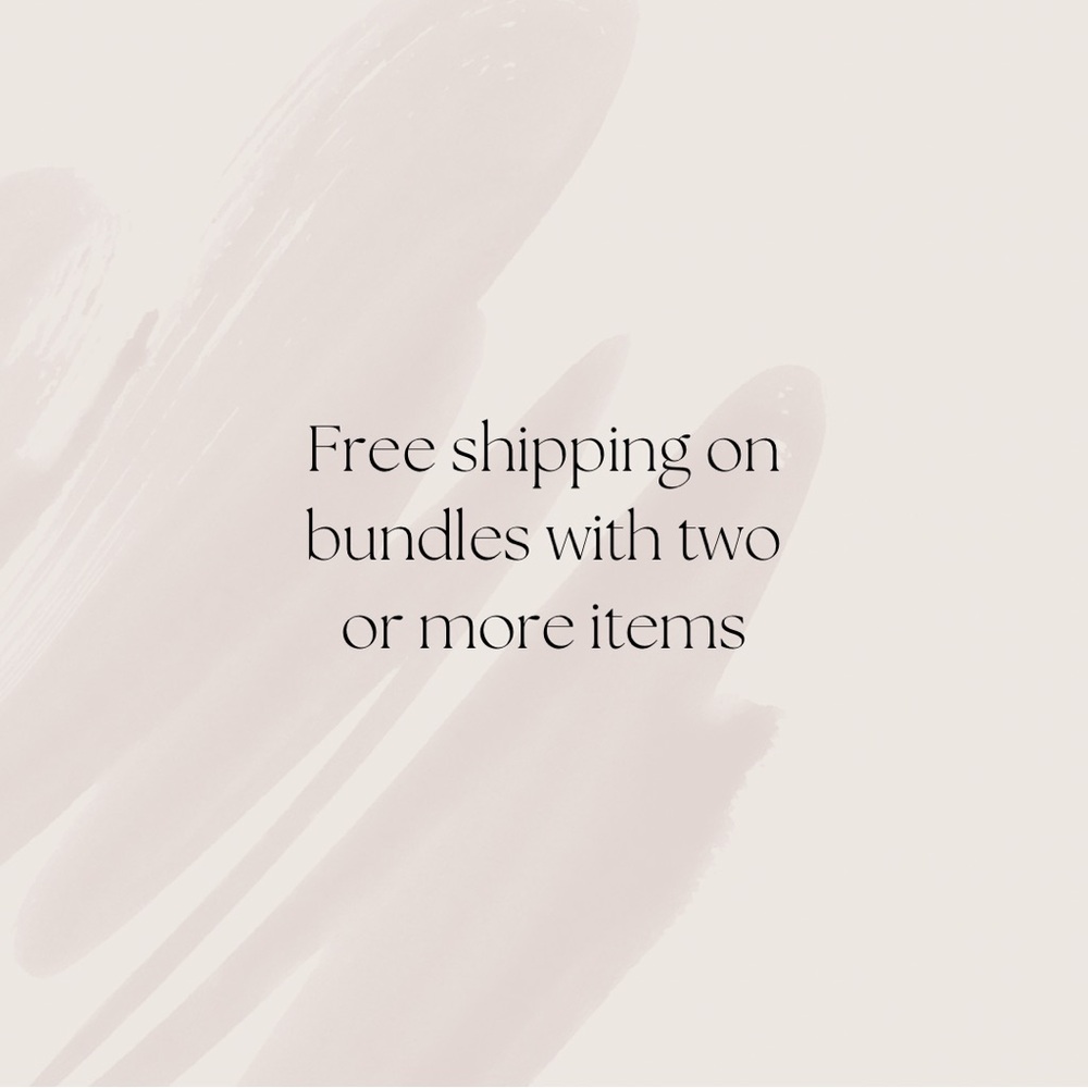 Free shipping on bundled items